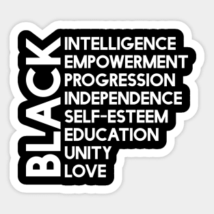 Black Power | African American | Black Lives Sticker